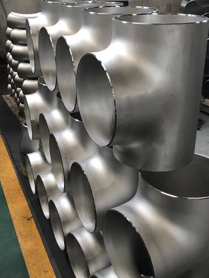Ξύλινες περιπτώσεις ή παλέτες 90 βαθμός ASTM A403 WP304 90 βαθμός 321 ίσο γράμμα Τ Sch10s SS